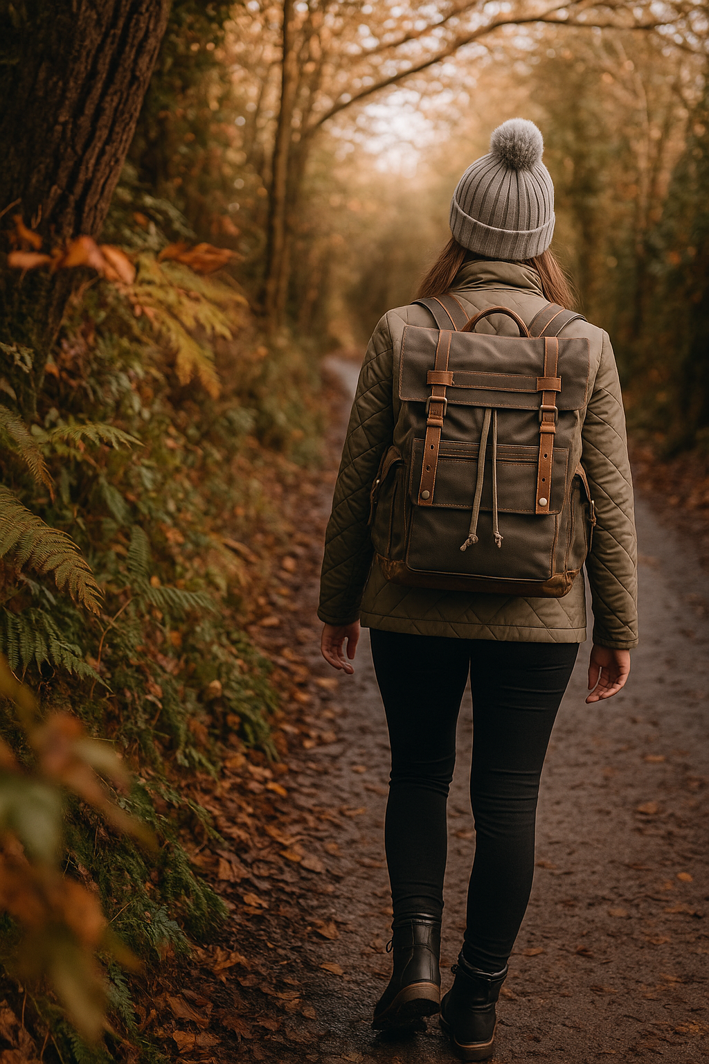 VINTAGE CANVAS BACKPACK | BROOKSTONE
