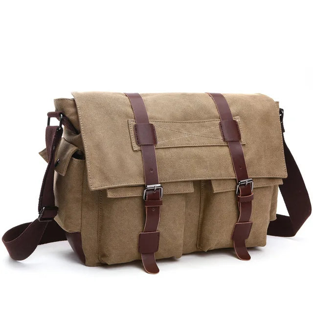 VINTAGE CROSSBODY MESSENGER BAG | PRAGUE