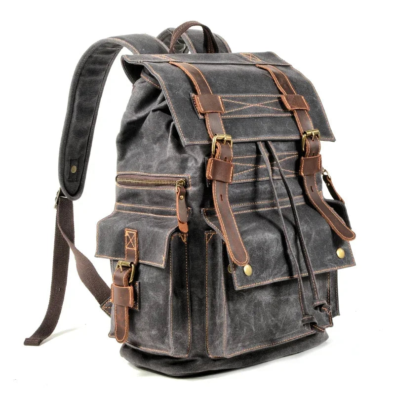 VINTAGE CANVAS BACKPACK | BROOKSTONE