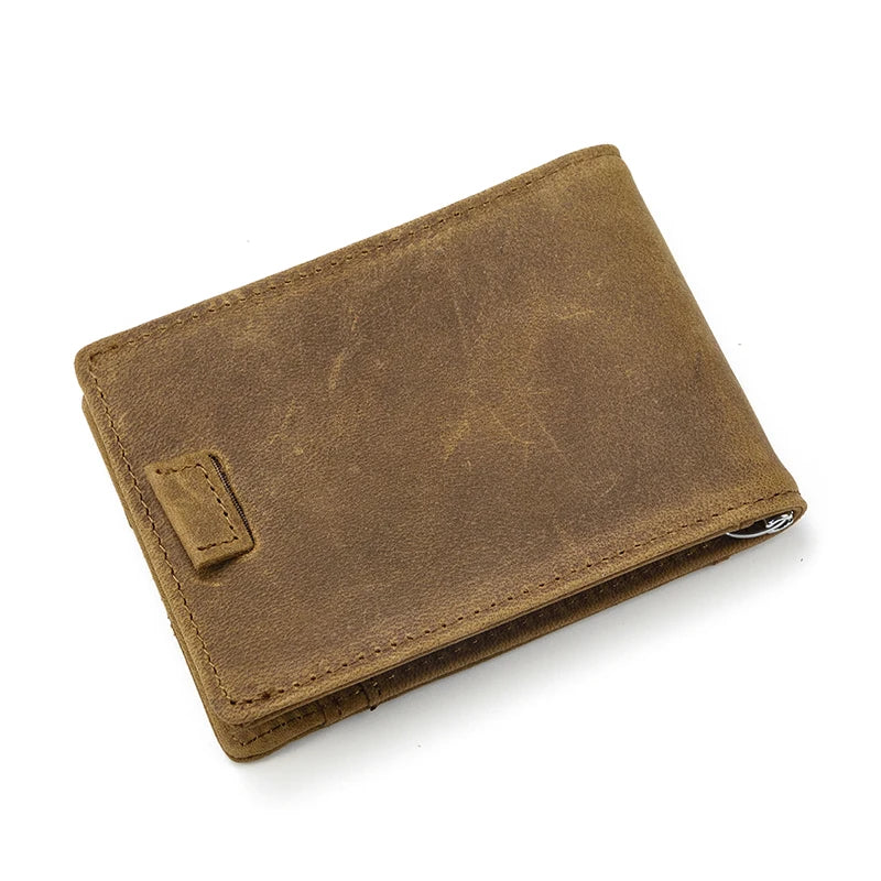 THE STOCKYARD | HANDCRAFTED LEATHER MONEY CLIP WALLET